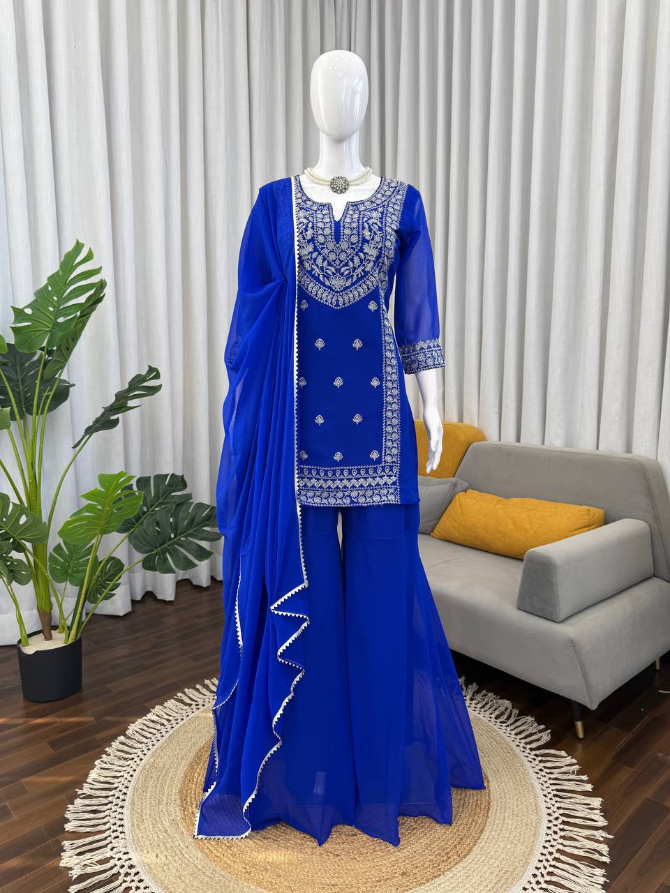 Designer Sharara Set